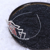 Božićna tijara Traka za glavu Kosa Blagdanska Djed Mraz Djevojka Potrepštine za zabavu Ženski dodaci Poklon Dijamantna traka od kristala Šešir Mrazić