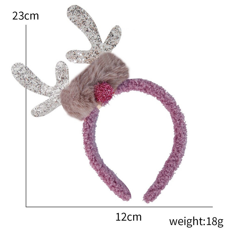 Bentite de sărbători Decoruri drăguțe pentru pălărie de Crăciun pentru petrecerea de Crăciun, cina de Crăciun, cabina foto