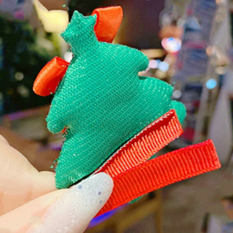 10 komada božićnog ukrasa za glavu, štipaljke za kosu od roga, set ukosnica za djevojčice, bočnih kopči, dječjih ukrasa za kosu, ukrasa, poklon za zabavu