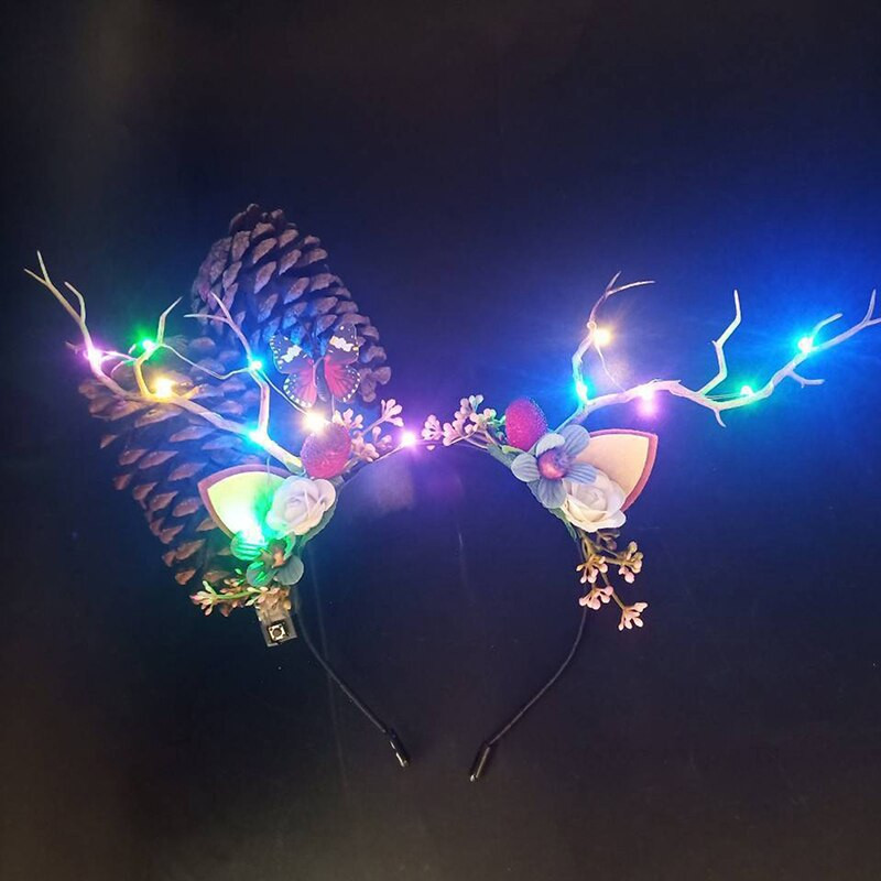 Helendav Põdrasarve peapael Jõulukontsert Metsaoks Hirvekõrvad Peakatted Juukseaksessuaarid Scenic Laval Show Fotorekvisiidid