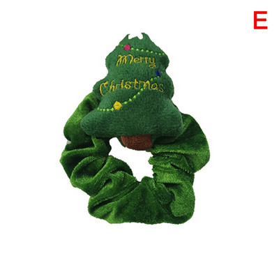 Christmas Scrunchie elastsed juuksepaelad Põdra peapael, hobusesabahoidja juuksesidemed