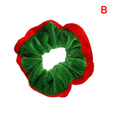 Christmas Scrunchie elastsed juuksepaelad Põdra peapael, hobusesabahoidja juuksesidemed