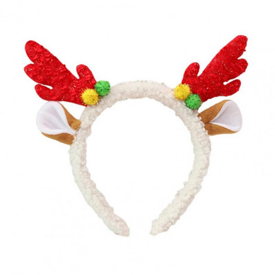 Erksavärviline praktiline plüüspallist sarvepeapael, mõranemisvastane sarvepeapael jõuludeks