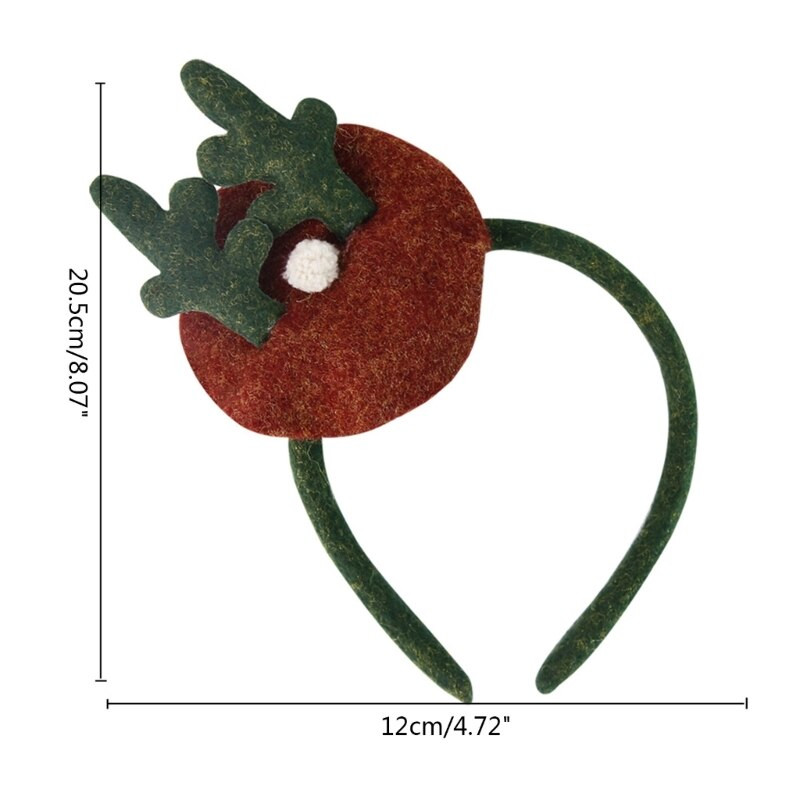 587C Traka za glavu za božićnu blagdansku zabavu, slatka mini beretka, obruč za kosu od roga sobova