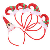 Božićna traka za kosu Traka za šešir Trake za glavu Pokrivala za glavu Dodaci za cosplay Stošac Obruči u stilu Djed Božićnjaka Mini