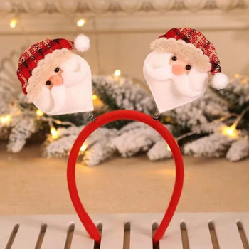 Χριστουγεννιάτικα στολίδια Χριστουγεννιάτικη πόρπη κεφαλιού Old Man Snowman Headband Christmas Day Party Ατμόσφαιρα Προμήθειες διάταξης #50g