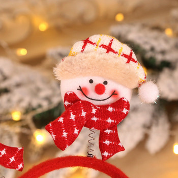 Коледна украса Коледна катарама за глава Старец Снежен човек Лента за глава Коледна парти Атмосфера Оформление Консумативи #50g