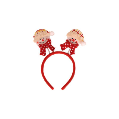 Božićni ukrasi Božićna kopča za glavu Starac Snjegović Traka za glavu Raspored božićne atmosfere za zabavu #50g