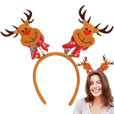 Trake za glavu za božićne snjegoviće Šešir Djeda Božićnjaka Trake za glavu Šeširi Personalizirani božićni dodaci za kosu za božićne blagdanske zabave