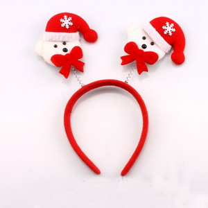 Bandă de Crăciun Drăguț Diverse Desene Animate Moș Crăciun Om de Zăpadă Urs Cerb Pom de Crăciun Impodobit Adulti Copii Copii Cadou Cosplay