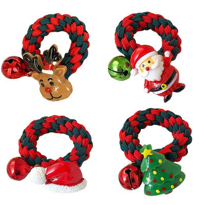 4 tk. Jõulupuu Multifilm Peakatted Laste Multifilm Elastsed Juuksepaelad Hobusesaba Laste Köis Tüdrukute Beebi Peakatte Aksessuaarid