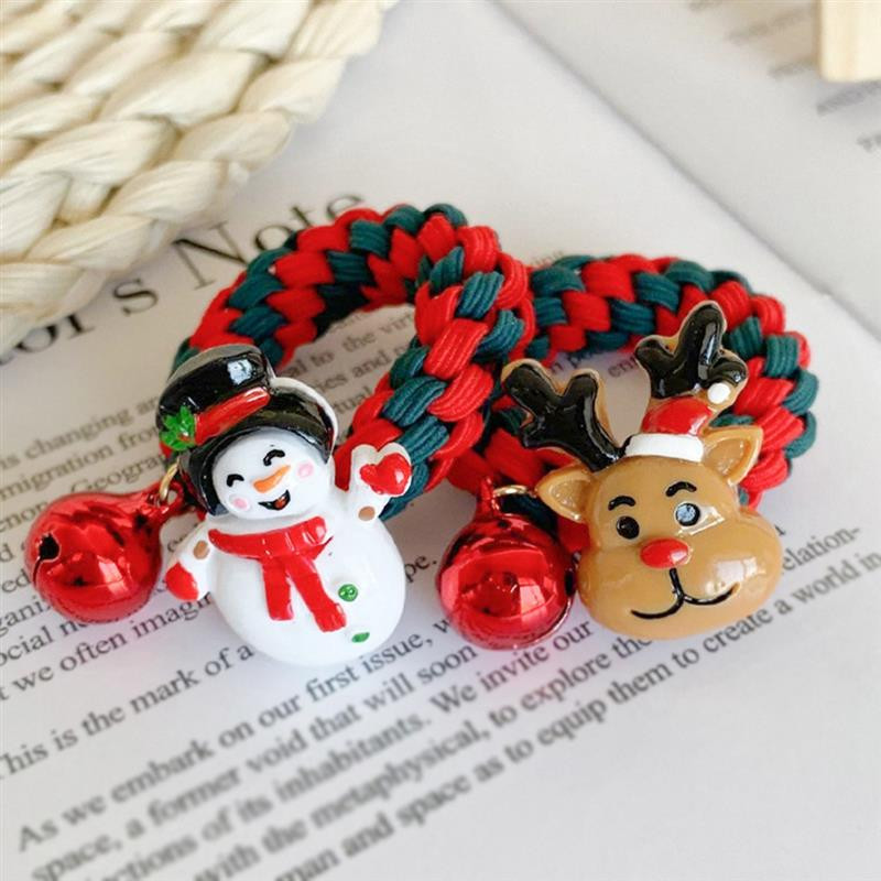 4 tk. Jõulupuu Multifilm Peakatted Laste Multifilm Elastsed Juuksepaelad Hobusesaba Laste Köis Tüdrukute Beebi Peakatte Aksessuaarid