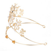 Kalėdinė galvos juosta Moteriška Plaukų Galvajuostė Deerantler Priedai Briedžių galvos apdangalai Tiaras Kalnų krištolas metalas Vakarėlis Vaikų juosta Tiara