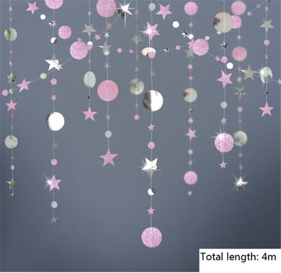 Ghirlanda de hârtie 3D artificială fulgi de zăpadă Festival Rechizite pentru petreceri înghețate Decoratiuni de Crăciun pentru acasă, nuntă, petrecere de aniversare, zăpadă