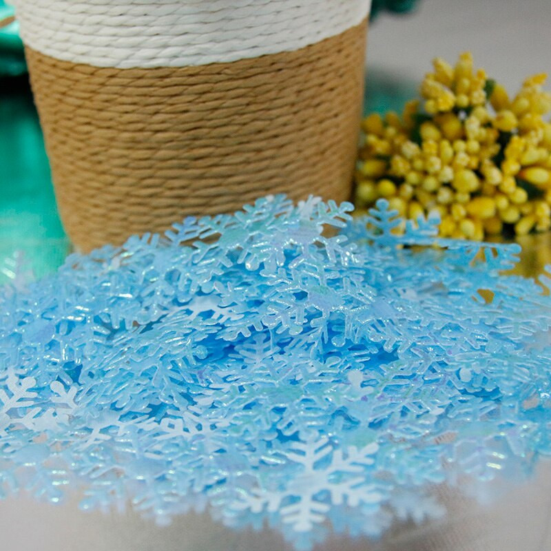 100tk/kott Lumehelbeke jõulukaunistused koduks Talvised kaunistused Pulmapeokaunistused Navidad Head uut aastat tarvikud