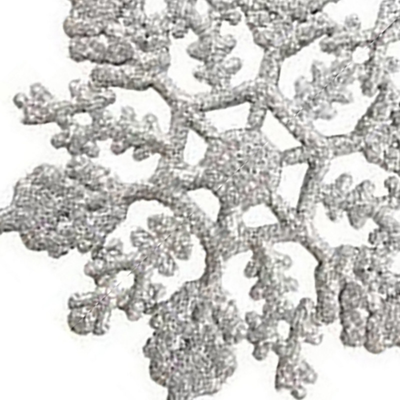 12 tk Plastikust jõulude jõulude lumehelbekaunistused Väikesed sädelevad litrid, sädelev lumi nööril pulmakaunistused