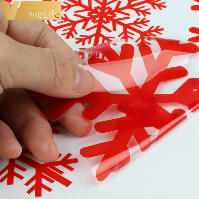 27tk/komplekt Jõuluakna kleebised Lumehelbed Talvised Seinakleebised Lastetubade Uusaasta Dekoratsioon Kodupeotarbeks