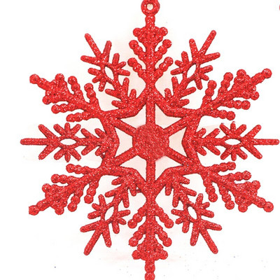 Χρυσό ασημί γκλίτερ σε σκόνη νιφάδα χιονιού χορδές χριστουγεννιάτικο δέντρο κρεμαστό μενταγιόν Διακοσμητικά πάρτι