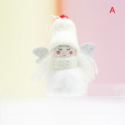 Χρυσό ασημί γκλίτερ σε σκόνη νιφάδα χιονιού χορδές χριστουγεννιάτικο δέντρο κρεμαστό μενταγιόν Διακοσμητικά πάρτι