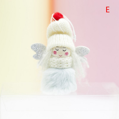 Χρυσό ασημί γκλίτερ σε σκόνη νιφάδα χιονιού χορδές χριστουγεννιάτικο δέντρο κρεμαστό μενταγιόν Διακοσμητικά πάρτι