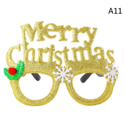 Χρυσό ασημί γκλίτερ σε σκόνη νιφάδα χιονιού χορδές χριστουγεννιάτικο δέντρο κρεμαστό μενταγιόν Διακοσμητικά πάρτι