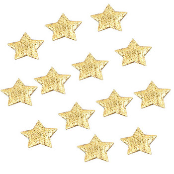 100 ΤΕΜ 20 mm Χριστουγεννιάτικο κομφετί με νιφάδες χιονιού Χρυσό ασήμι με πεντάκτινα αστέρια από χαρτί άχρηστα κομφετί γάμου Διακόσμηση Κομφετί Πρωτοχρονιάς