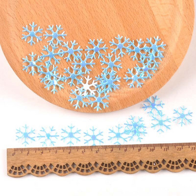 50 τμχ/παρτίδα ανάμεικτα χριστουγεννιάτικα μπάλωμα χιονονιφάδας τσόχα πολυεστέρα Απλικέ Αυτοκόλλητο χειροτεχνίας Scrapbooking Μη υφαντό μπάλωμα DIY CP2324