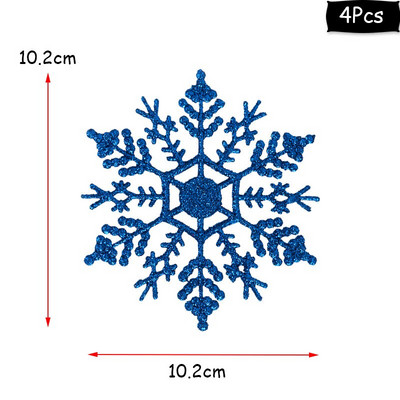Τρισδιάστατες τεχνητές νιφάδες χιονιού Χαρτί γιρλάντα Παγωμένες νιφάδες χιονιού πριγκίπισσα Στολίδι για πάρτι γενεθλίων Γάμος Χριστουγεννιάτικο δέντρο κρεμαστή διακόσμηση παραθύρου