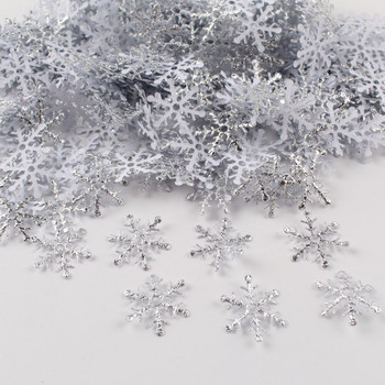 300 τεμάχια/συσκευασία! Νιφάδες χιονιού Χριστουγεννιάτικο Στολίδι Χριστουγεννιάτικο Δέντρο Κρεμαστό Διακόσμηση Κήπος Χριστουγεννιάτικο Γαμήλιο πάρτι Χιονονιφάδα