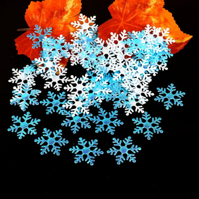 Jõulukaunistus Lumehelbekaunistus Pulmapidu Konfettide viskamine DIY Võltslumi Jõulupuu kaunistused Navidad