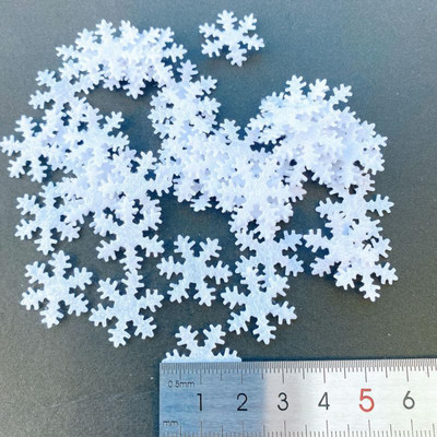 Jõulukaunistus Lumehelbekaunistus Pulmapidu Konfettide viskamine DIY Võltslumi Jõulupuu kaunistused Navidad