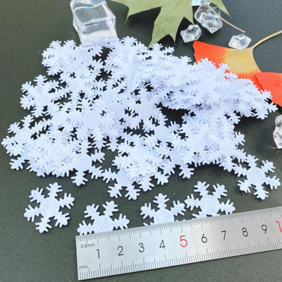 Jõulukaunistus Lumehelbekaunistus Pulmapidu Konfettide viskamine DIY Võltslumi Jõulupuu kaunistused Navidad