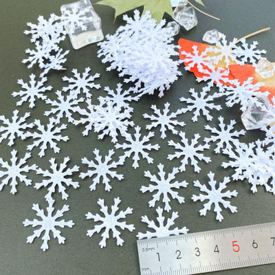 Jõulukaunistus Lumehelbekaunistus Pulmapidu Konfettide viskamine DIY Võltslumi Jõulupuu kaunistused Navidad