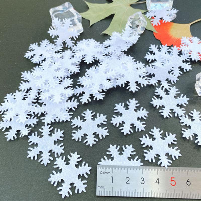 Jõulukaunistus Lumehelbekaunistus Pulmapidu Konfettide viskamine DIY Võltslumi Jõulupuu kaunistused Navidad