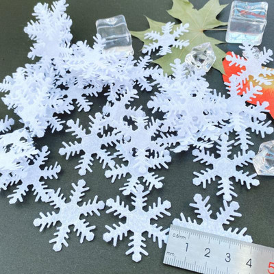 Jõulukaunistus Lumehelbekaunistus Pulmapidu Konfettide viskamine DIY Võltslumi Jõulupuu kaunistused Navidad