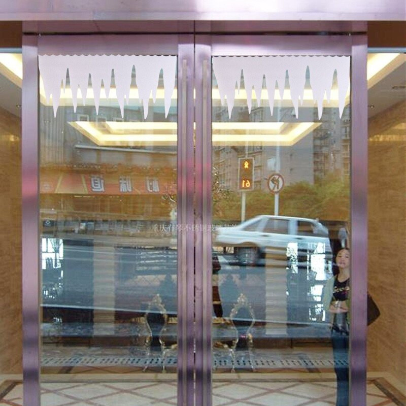 2 τεμ./παρτίδα Χριστουγεννιάτικος αφρός Snowflake Frozen Διακόσμηση Ice strip Snowflake Χριστουγεννιάτικη διακόσμηση για σκηνικά διακόσμησης για χειμερινά πάρτι σπιτιού