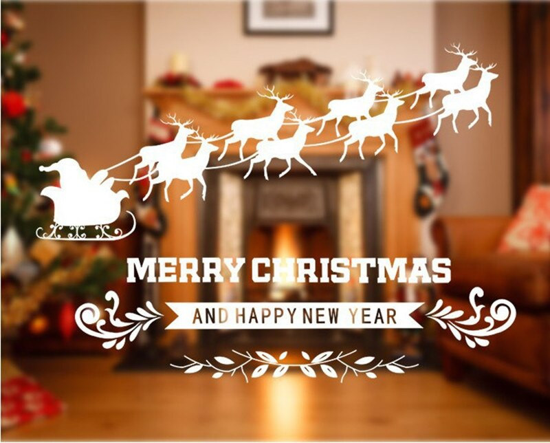 1 Σετ Χριστουγεννιάτικα Αυτοκόλλητα Παραθύρου Κουδούνι Μπάλας Χριστουγεννιάτικη Χριστουγεννιάτικη Χριστουγεννιάτικη διακόσμηση Αυτοκόλλητα τοίχου