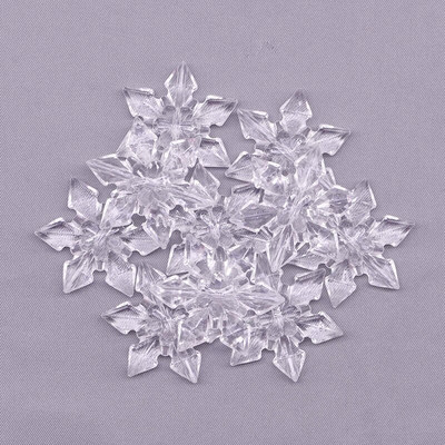 10 τμχ Διαφανές πάρτι πάγου Ακρυλικό χριστουγεννιάτικο δέντρο με κρεμαστό κρεμαστό μενταγιόν DIY Navidad Διακοσμητικό χειροτεχνίας με δώρο για ενήλικες