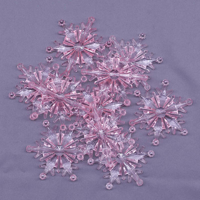 10 τμχ Διαφανές πάρτι πάγου Ακρυλικό χριστουγεννιάτικο δέντρο με κρεμαστό κρεμαστό μενταγιόν DIY Navidad Διακοσμητικό χειροτεχνίας με δώρο για ενήλικες