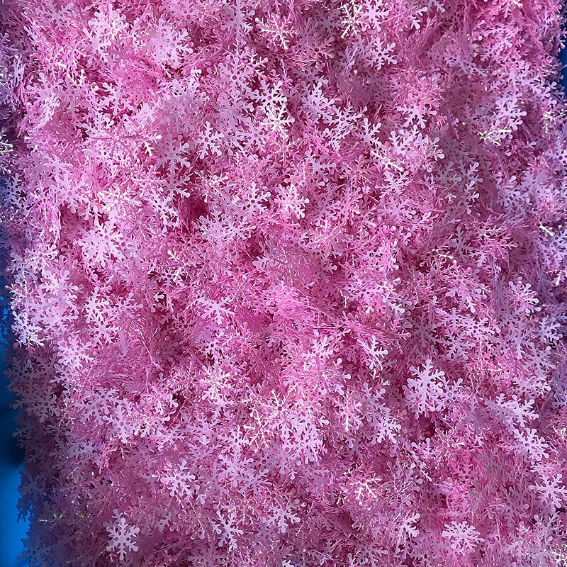 300 buc/lot aplicații cu fulgi de zăpadă, decorațiuni pentru petrecerea de nuntă de Crăciun, artizanat, articole de cadouri lucrate manual, ornamente, decor pentru grădină.