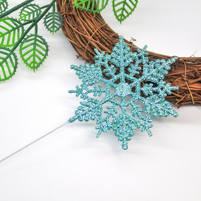 6 tk värvi sädelev lumehelbe oks jõulupuu kaunistus sünnipäevapeo tordi valmistamine pühade uusaasta kaunistus