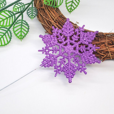 6 tk värvi sädelev lumehelbe oks jõulupuu kaunistus sünnipäevapeo tordi valmistamine pühade uusaasta kaunistus