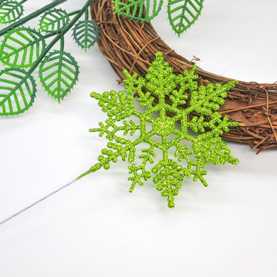 6 tk värvi sädelev lumehelbe oks jõulupuu kaunistus sünnipäevapeo tordi valmistamine pühade uusaasta kaunistus