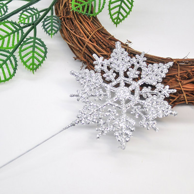 6 tk värvi sädelev lumehelbe oks jõulupuu kaunistus sünnipäevapeo tordi valmistamine pühade uusaasta kaunistus