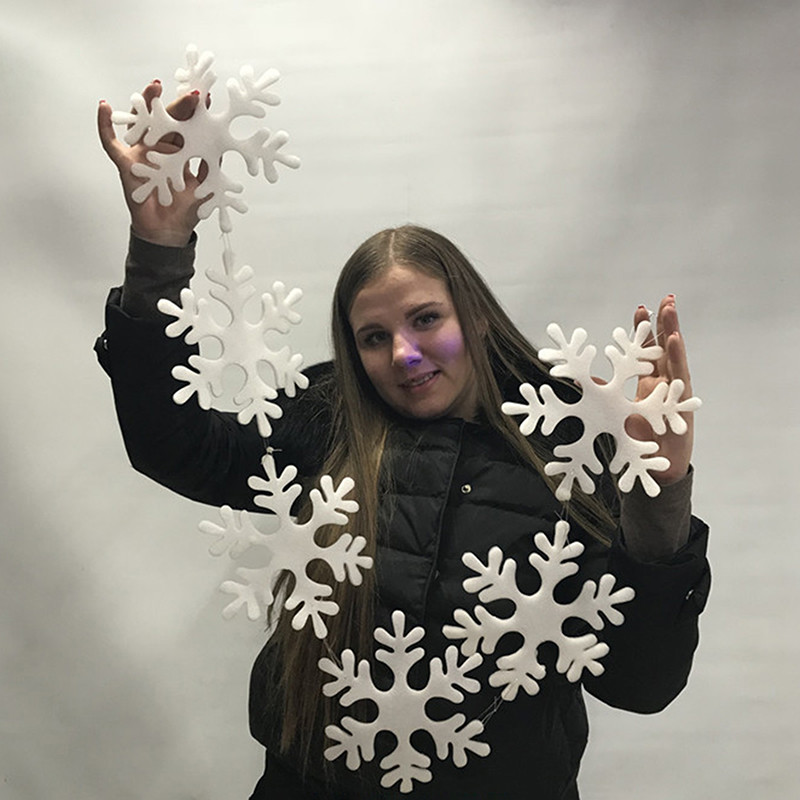 Božićna pahuljica Copos De Nieve Navidad Sneeuwvlok Sneeuwvlok Frozen Party Zimska dekoracija Navidad Reine Des Neiges Snow