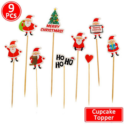 10tk Snowflake Cupcake Toppers Peokaunistused Talvised Pulmakaunistus Hõbedased Jõuluehted Lumivalgeke