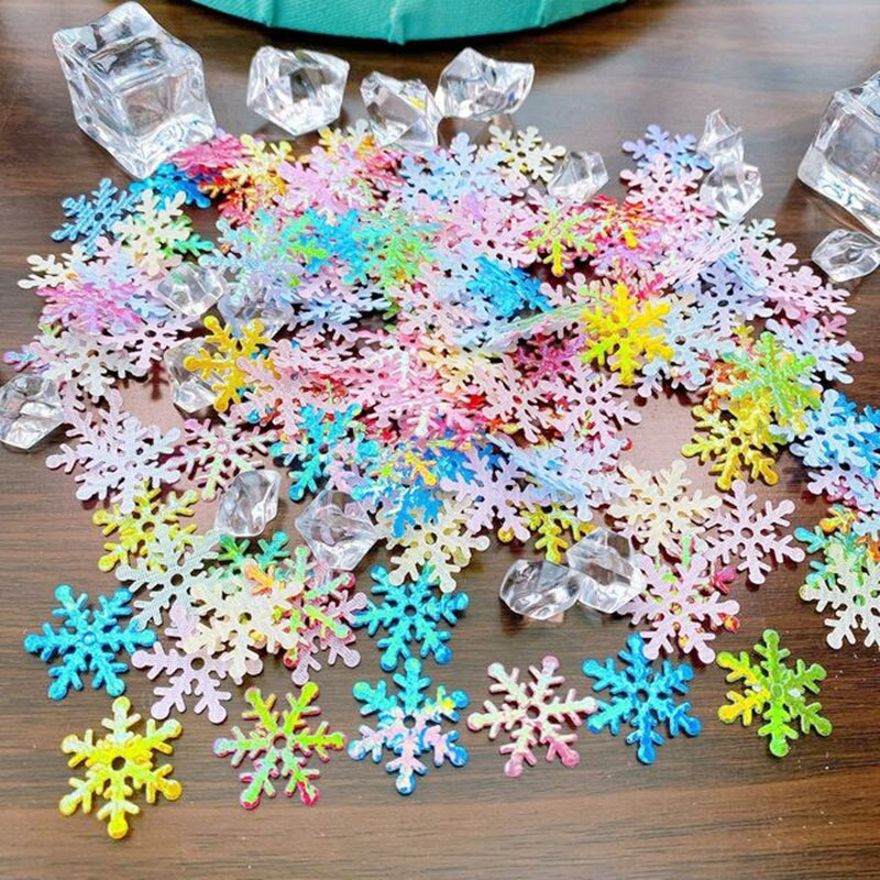 Veleprodaja 300 komada snježnih pahuljica božićno drvce viseći ukras božićni dekor blagdanski vrt Božićna svadba dekoracija snježnih pahuljica