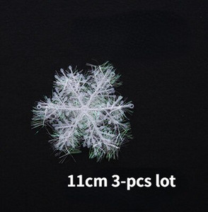 Ziemassvētku eglītes rotājums Sniegpārslas 6 cm–30 cm baltas plastmasas mākslīgais sniegs Mājas rotājumi 2020. gada laimīgam Jaunajam gadam ballīšu piederumi