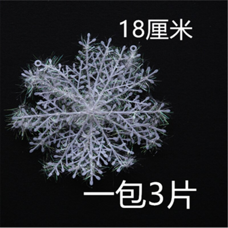 Ziemassvētku eglītes rotājums Sniegpārslas 6 cm–30 cm baltas plastmasas mākslīgais sniegs Mājas rotājumi 2020. gada laimīgam Jaunajam gadam ballīšu piederumi