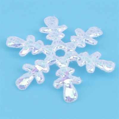 200/300 tk jõuluehteis lumehelves Kodu jõulupeo kaunistus Värv Glitter Käsitsi valmistatud käsitöökaunistus